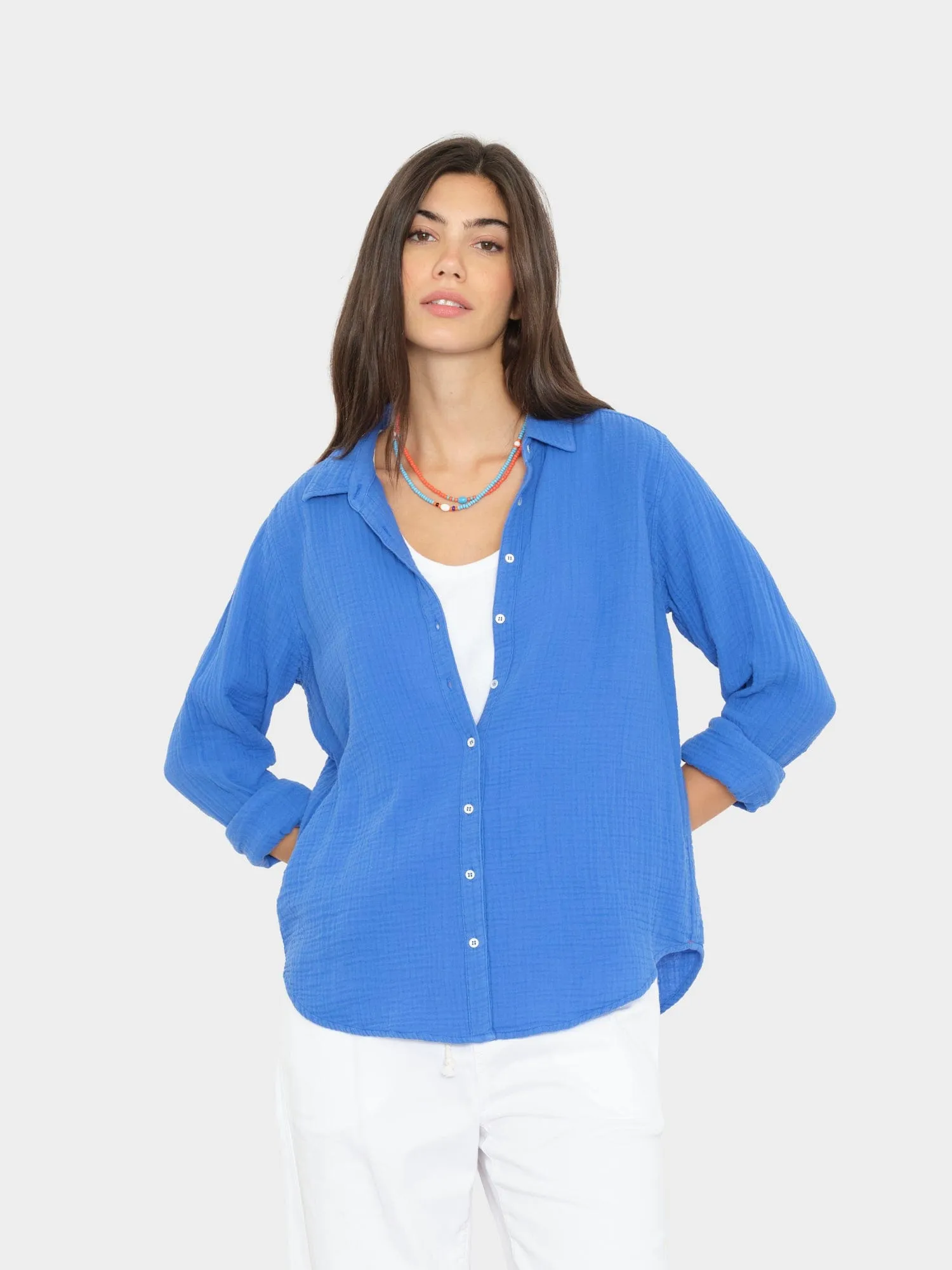 Nautical Blue Scout Shirt sold by XiRENA