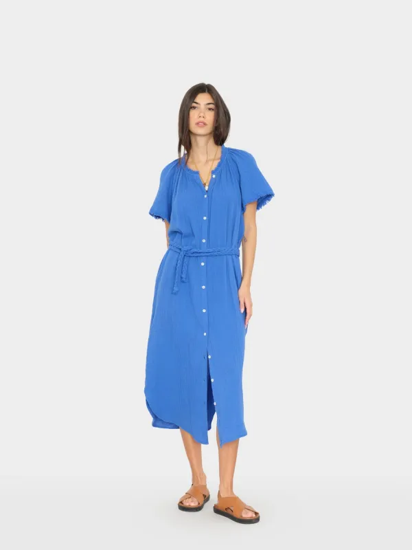 Nautical Blue Alyssa Dress made by XiRENA