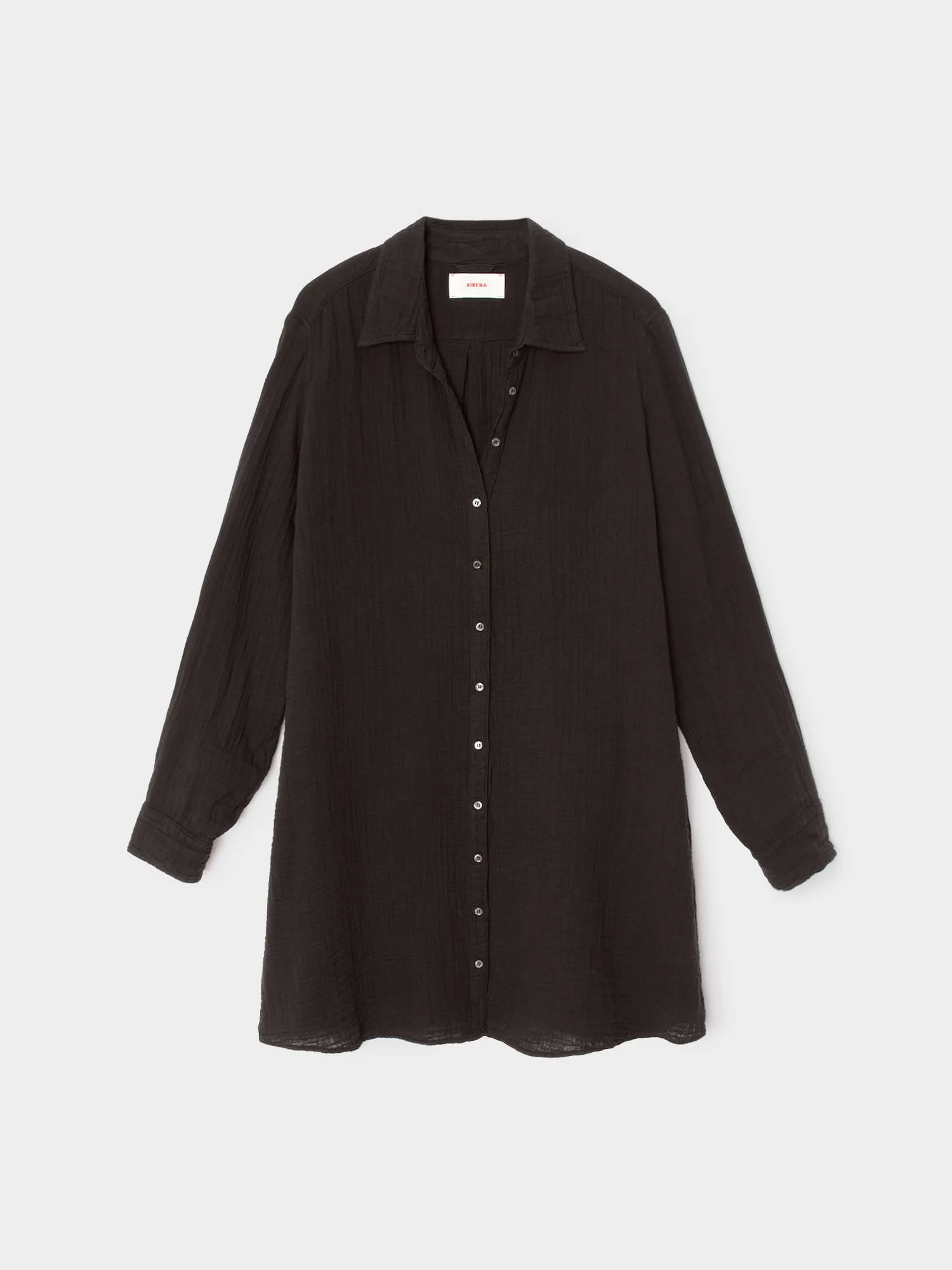 Black Bobby Gauze Dress sold by XiRENA product image thumbnail 3