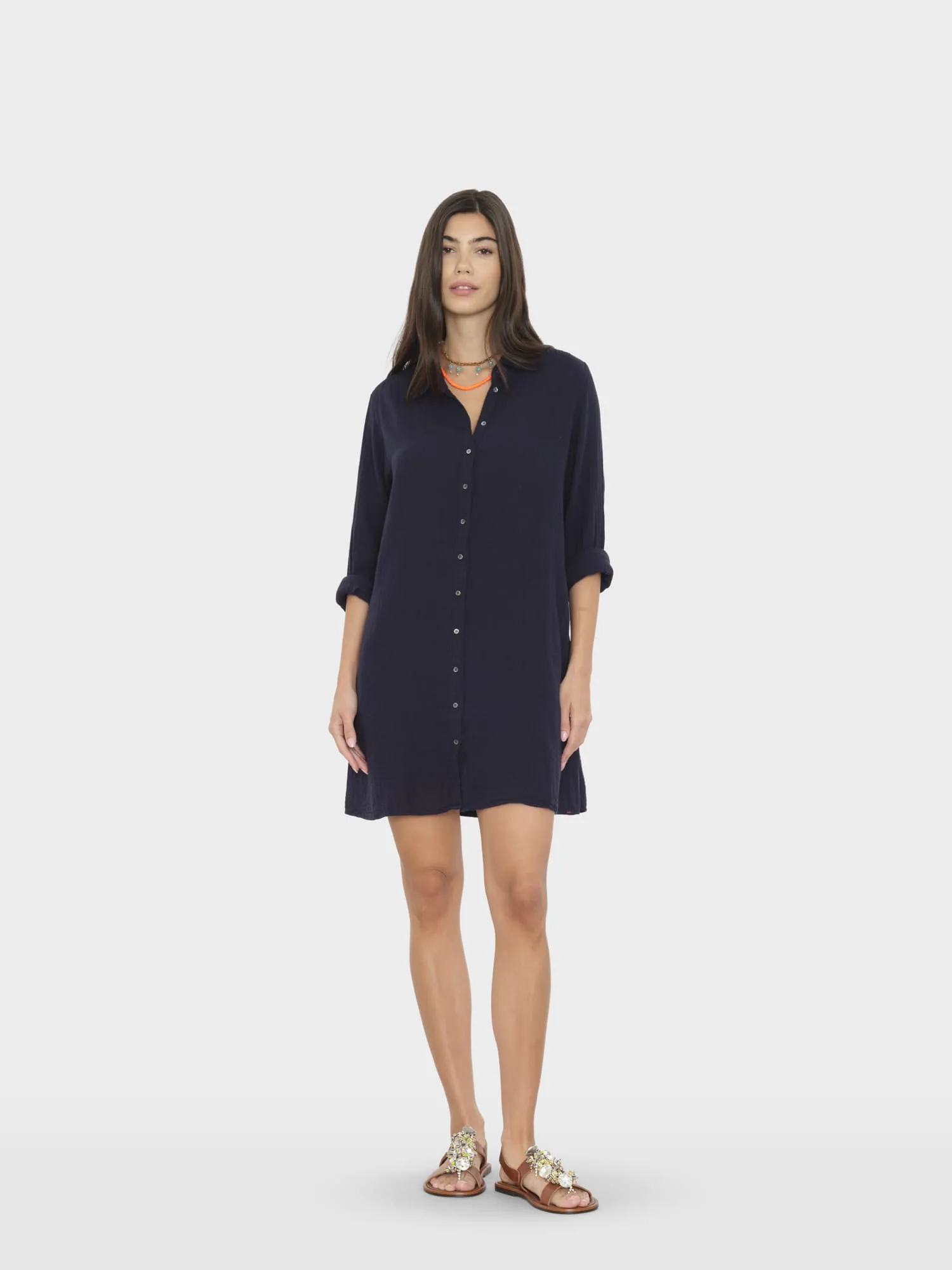 North Star Bobby Gauze Dress sold by XiRENA