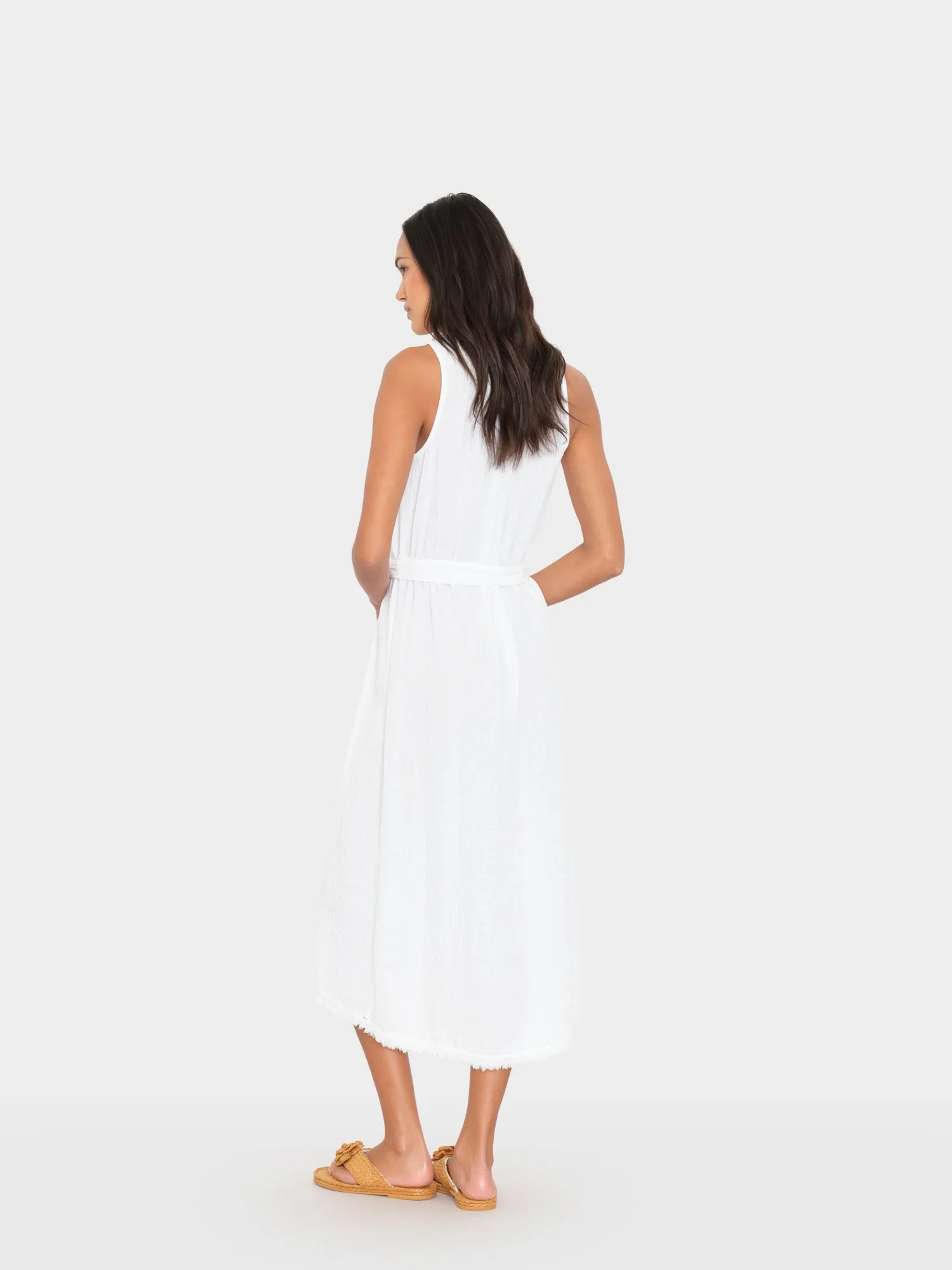 White Mayson Dress sold by XiRENA product image thumbnail 2
