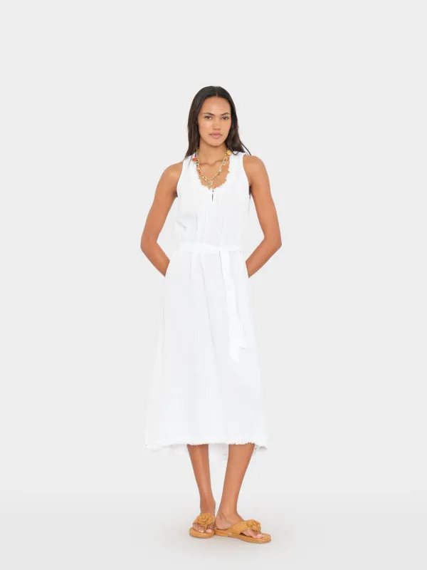 White Mayson Dress made by XiRENA