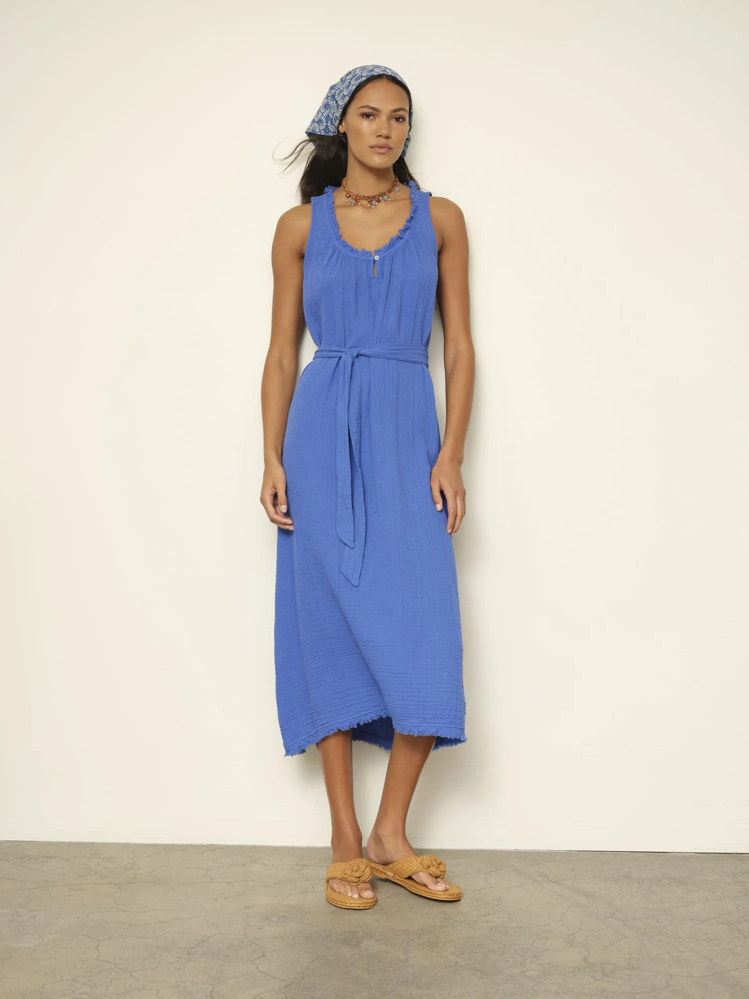 Nautical Blue Mayson Dress sold by XiRENA product image thumbnail 3