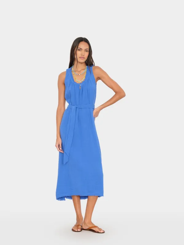 Nautical Blue Mayson Dress made by XiRENA