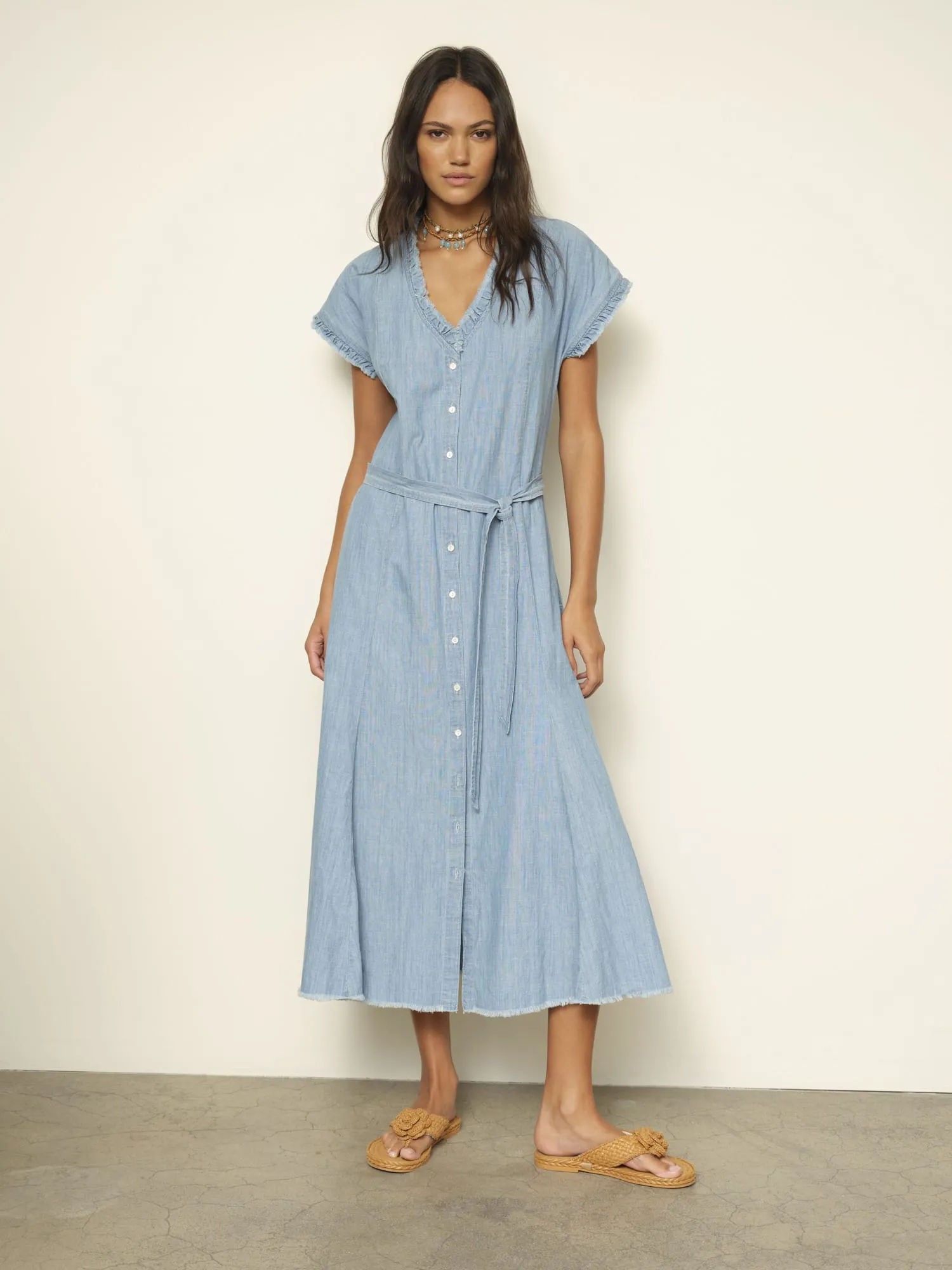 Slate Sky Dixie Dress sold by XiRENA product image thumbnail 2