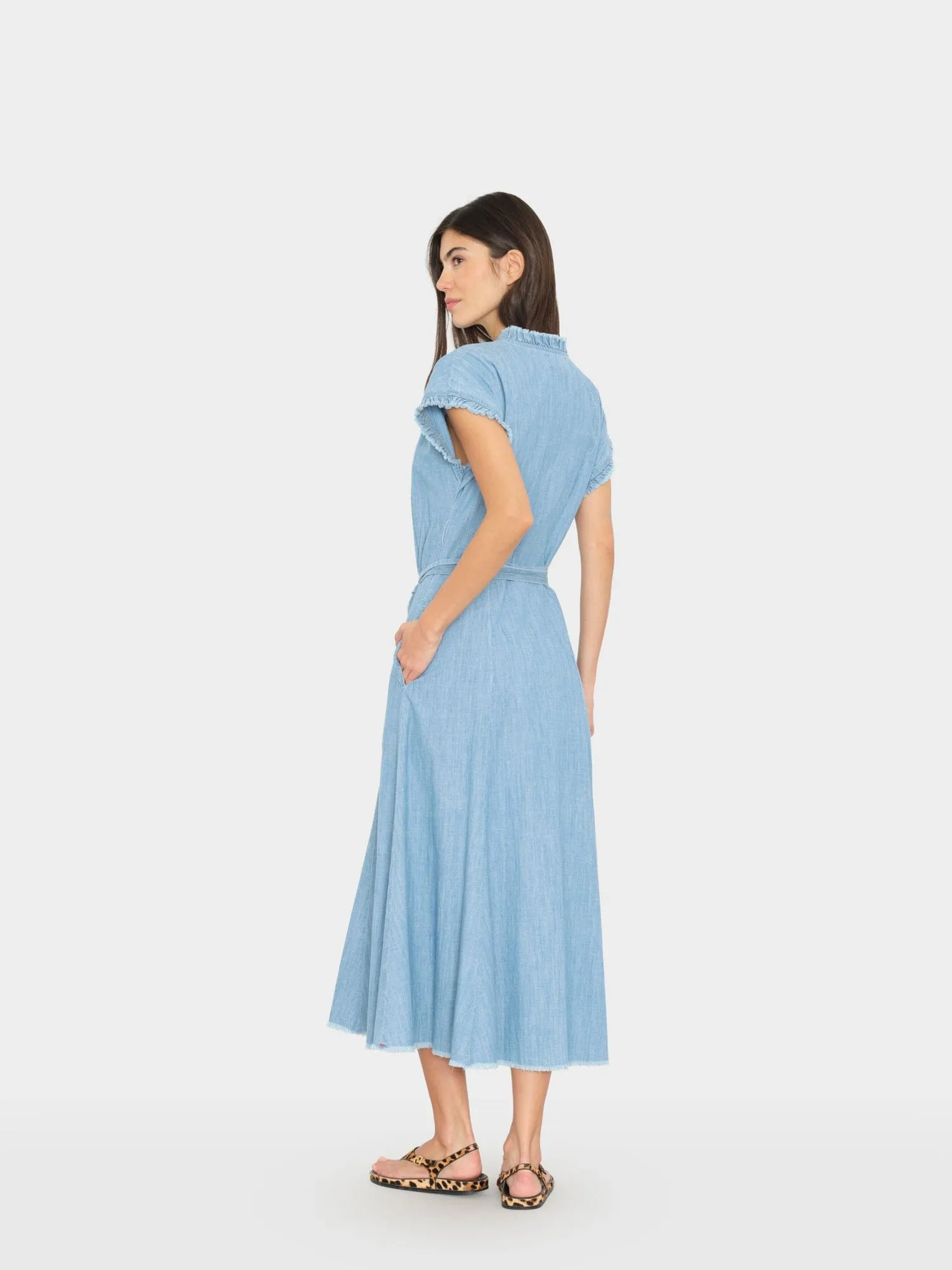Slate Sky Dixie Dress sold by XiRENA product image thumbnail 3