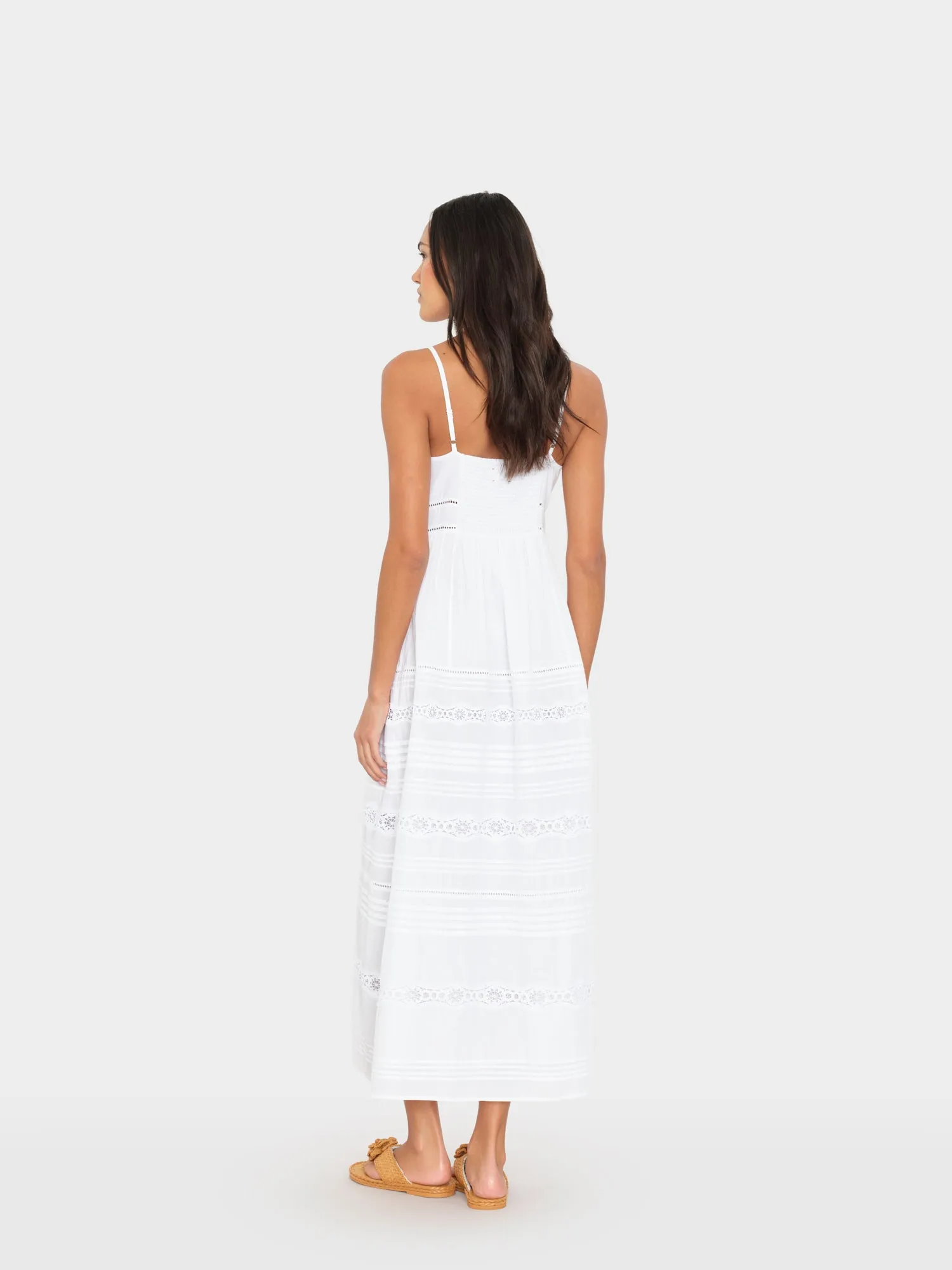 White Joni Dress sold by XiRENA product image thumbnail 3