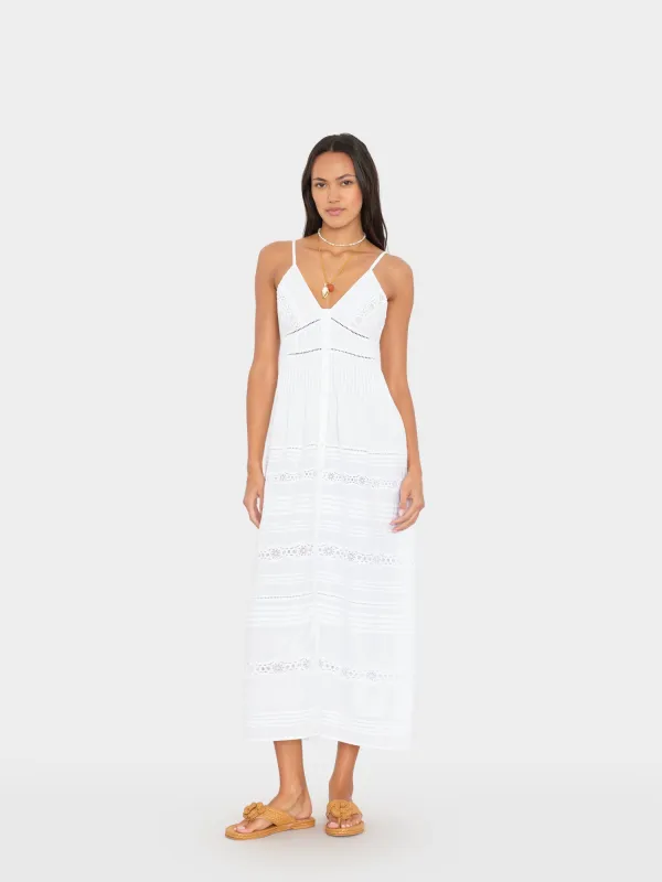 White Joni Dress made by XiRENA