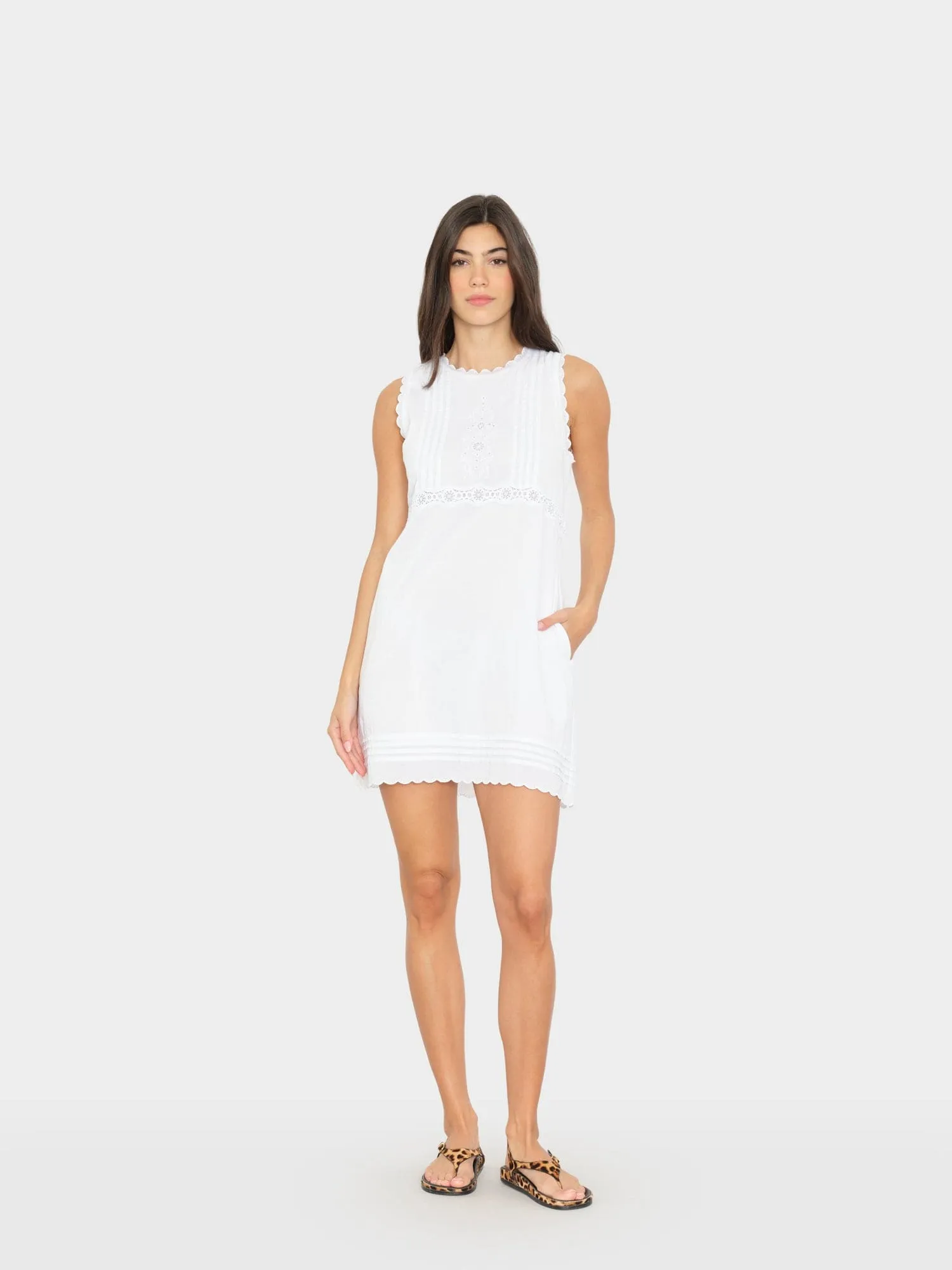 White Justine Dress sold by XiRENA