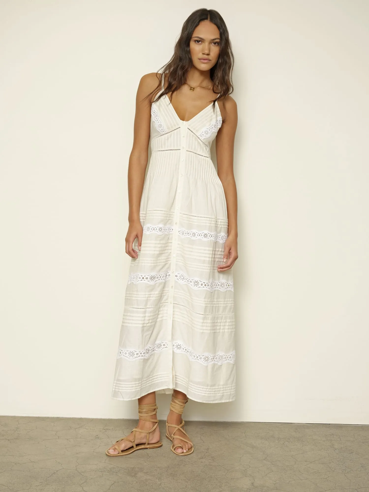 Beige Cream Joni Dress sold by XiRENA product image thumbnail 2