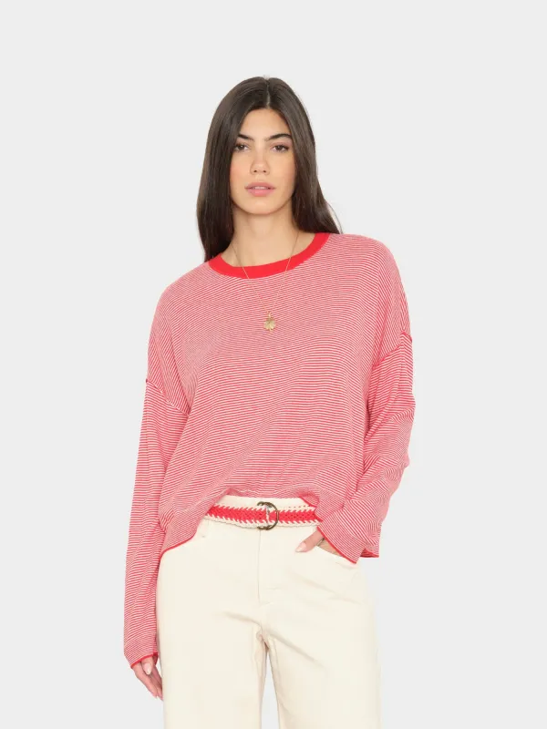 Red Salt Sparrow Sweater made by XiRENA