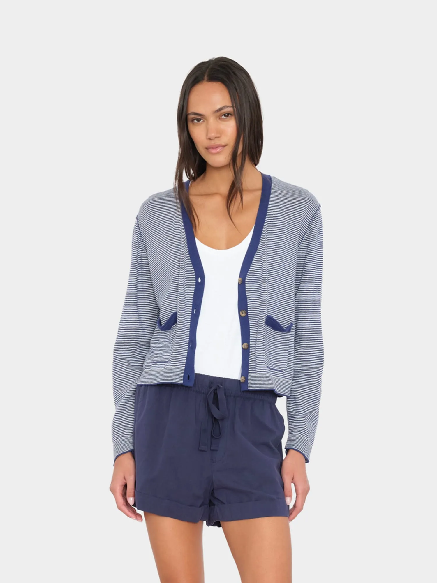 Marine Salt Ashton Cardigan sold by XiRENA