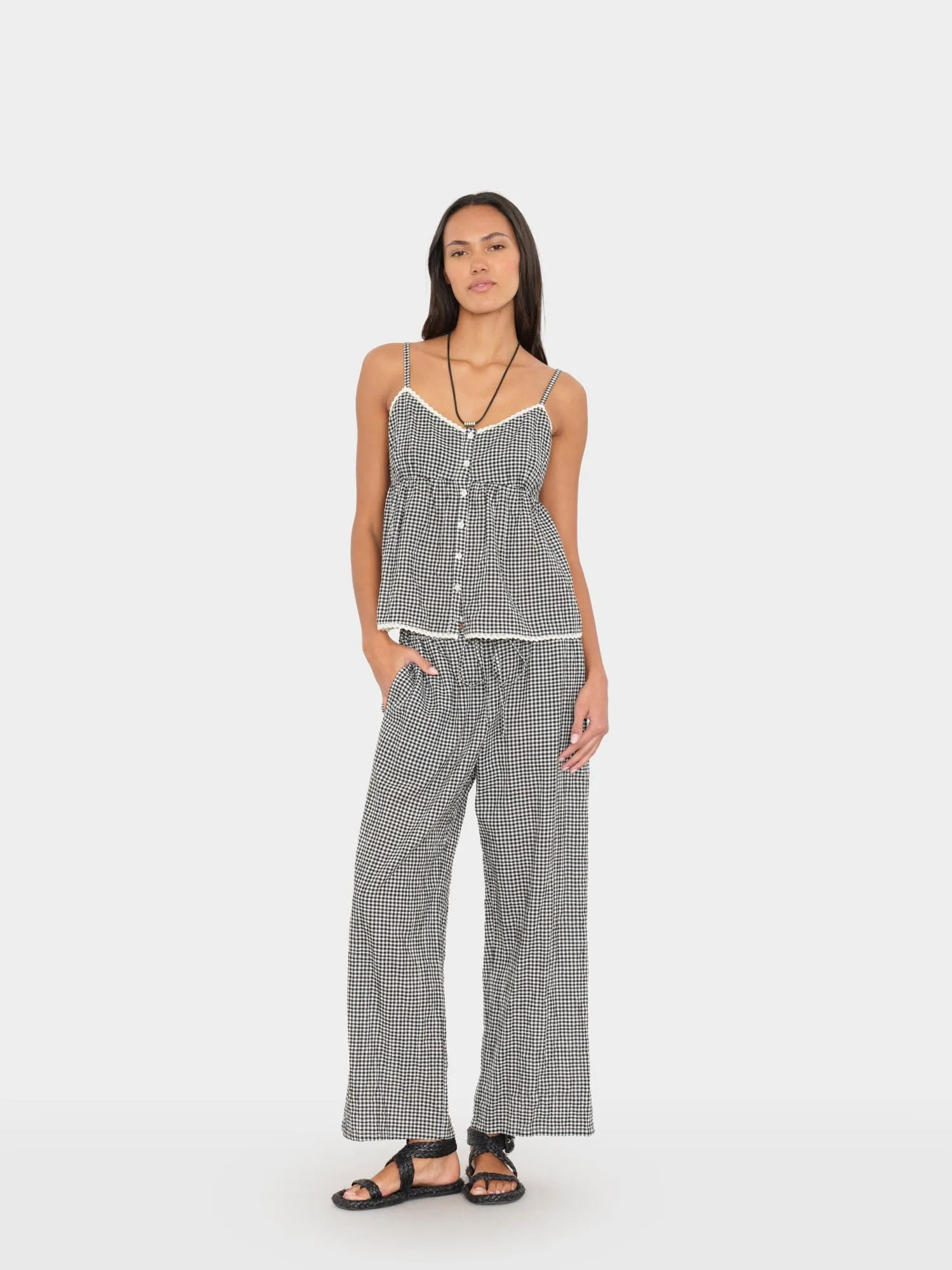 Black Sand Olson Pant sold by XiRENA