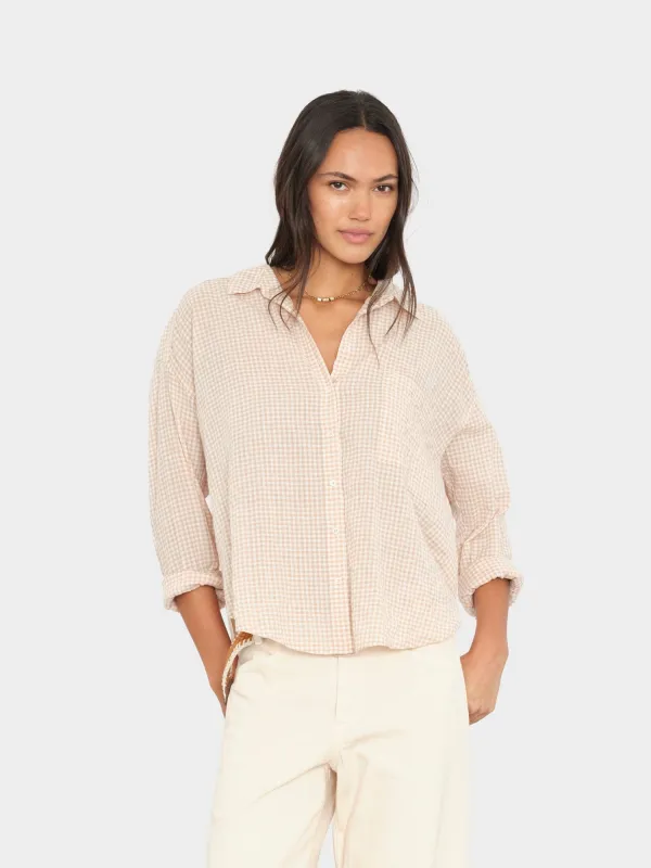 Sand Castle Jordy Shirt made by XiRENA