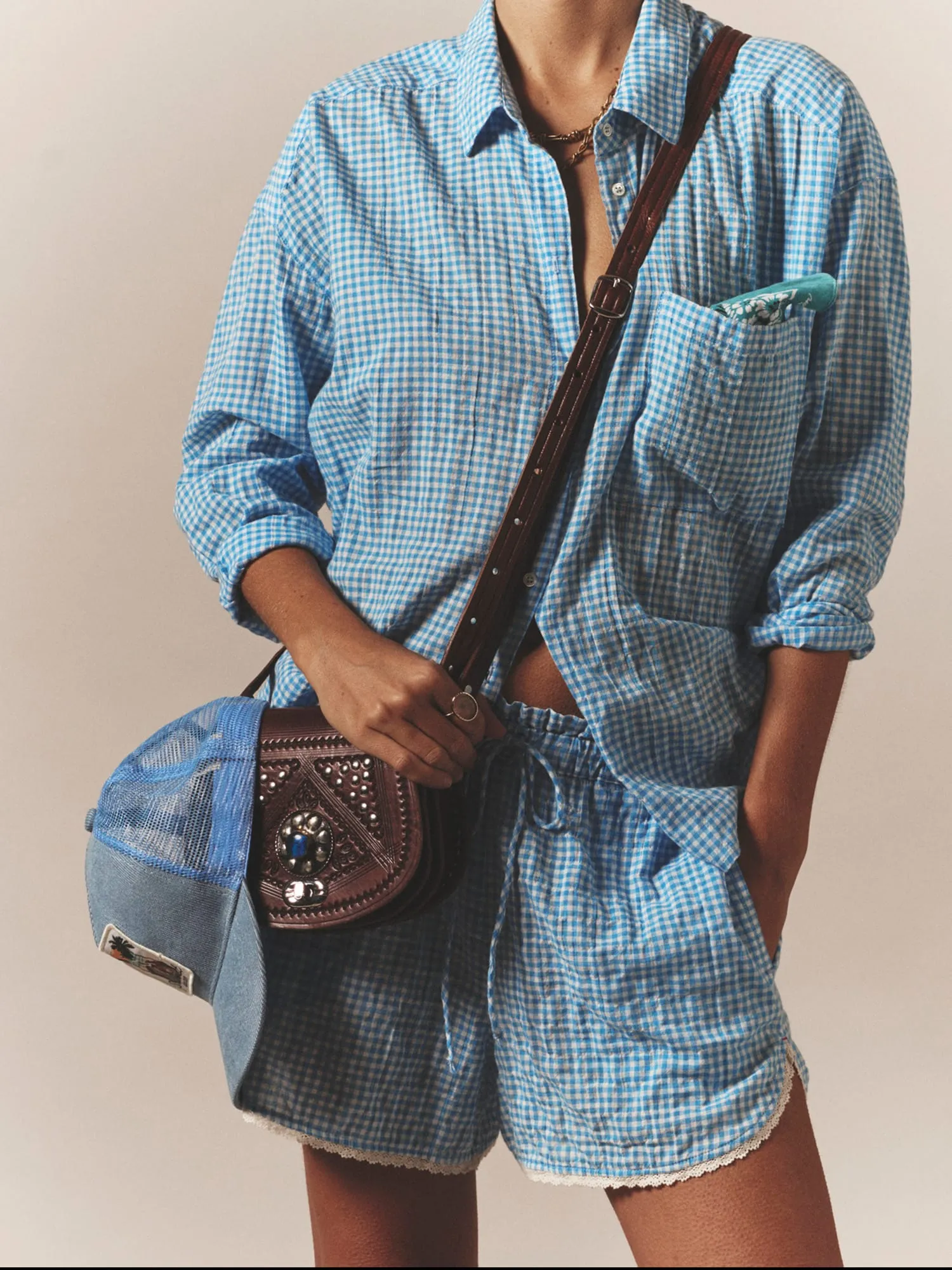 Pacific Blue Jordy Shirt sold by XiRENA product image thumbnail 2