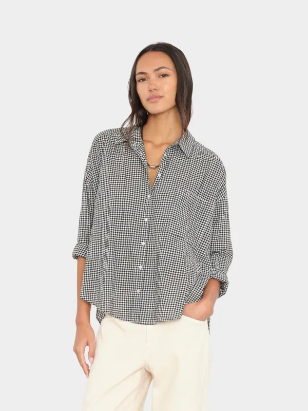 Black Sand Jordy Shirt made by XiRENA