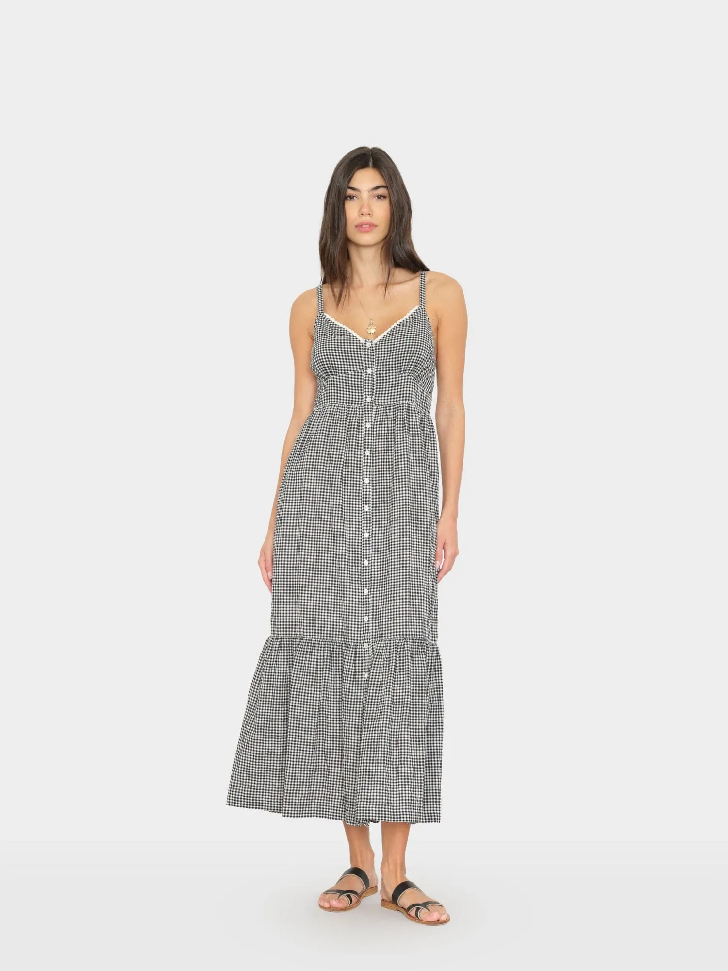Black Sand Greta Dress sold by XiRENA
