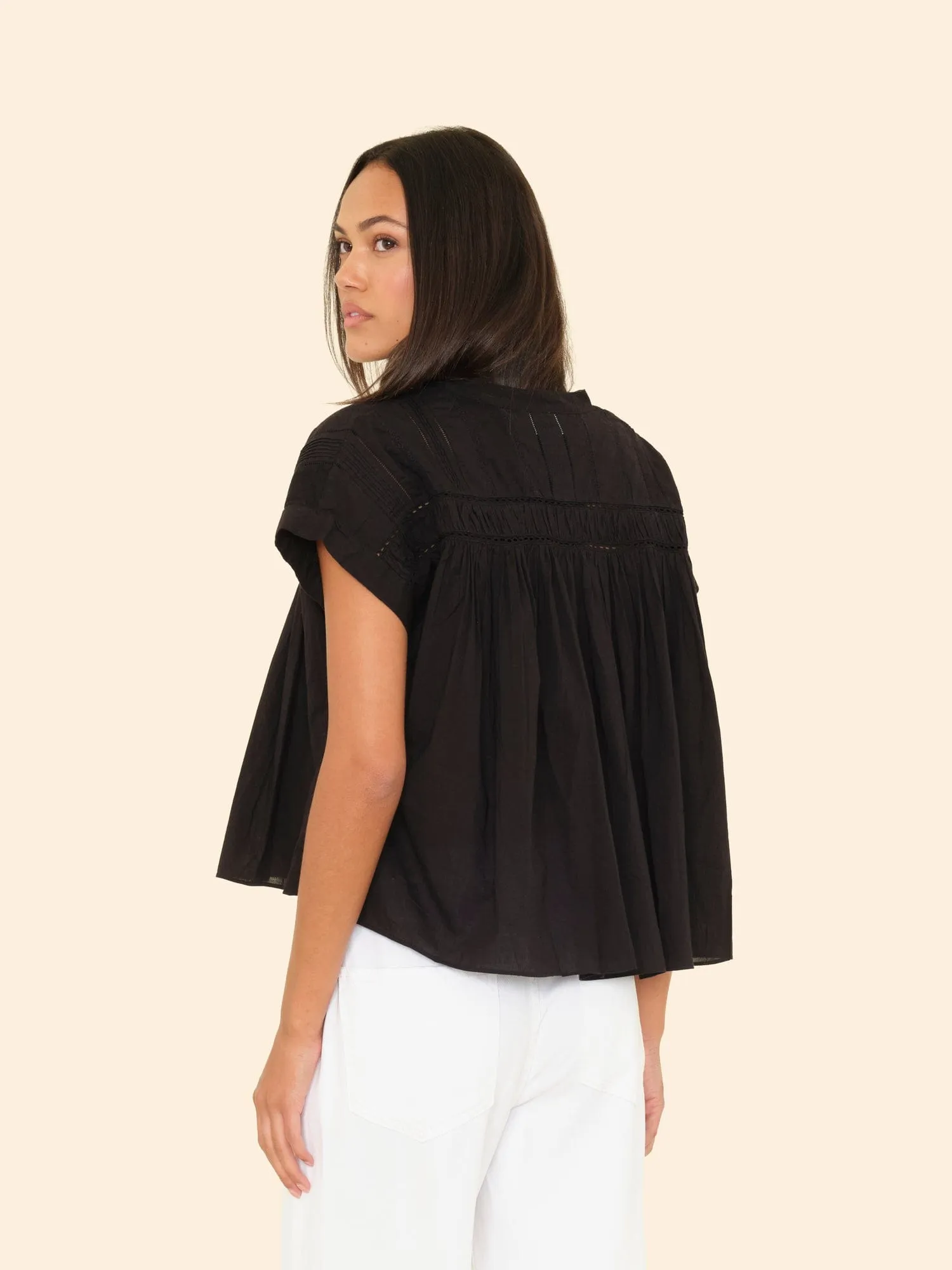 Black Louelle Top sold by XiRENA product image thumbnail 3