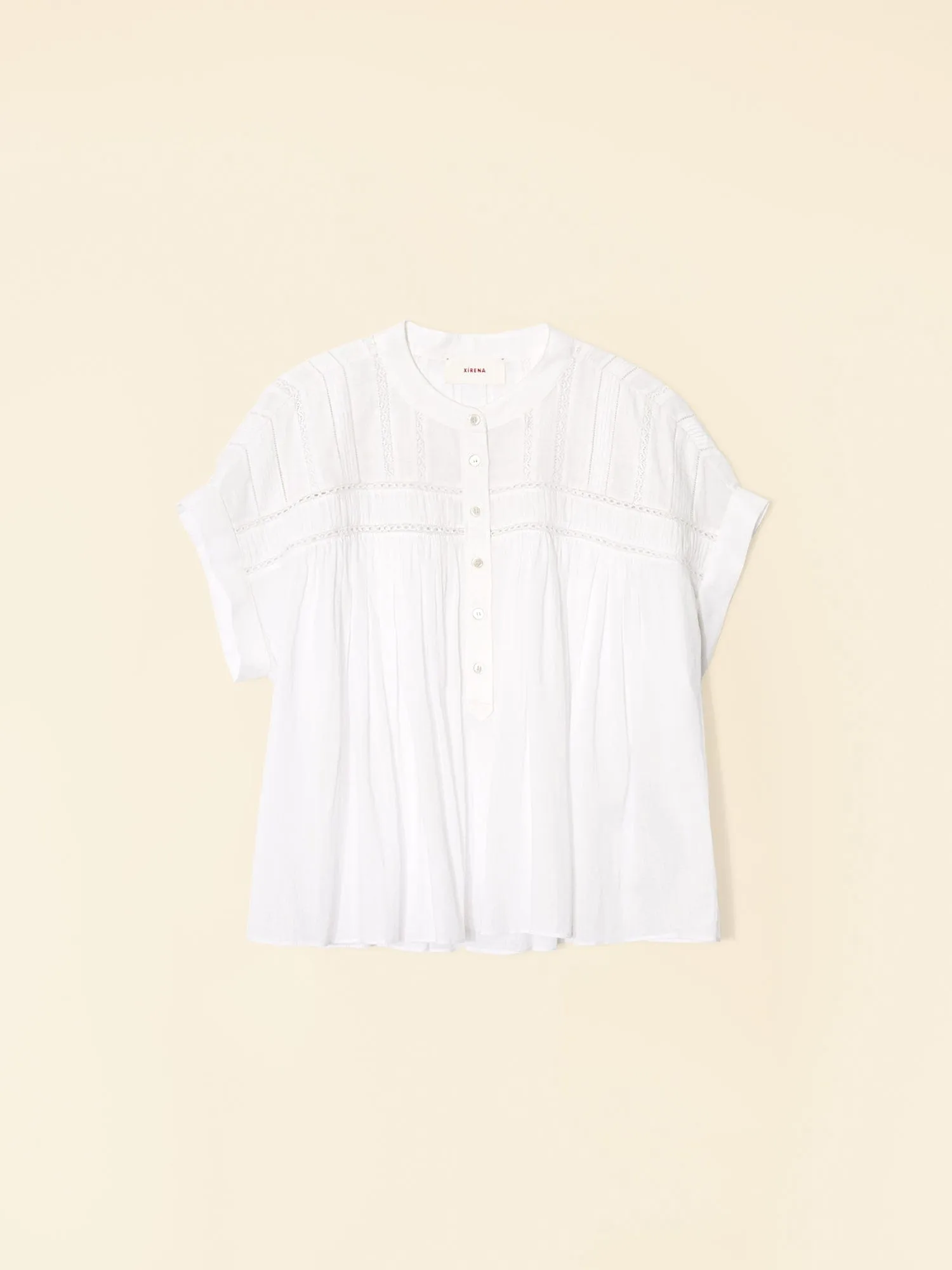 White Louelle Top sold by XiRENA product image thumbnail 4