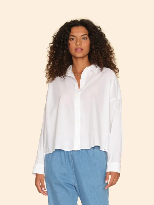 White Riley Shirt made by XiRENA