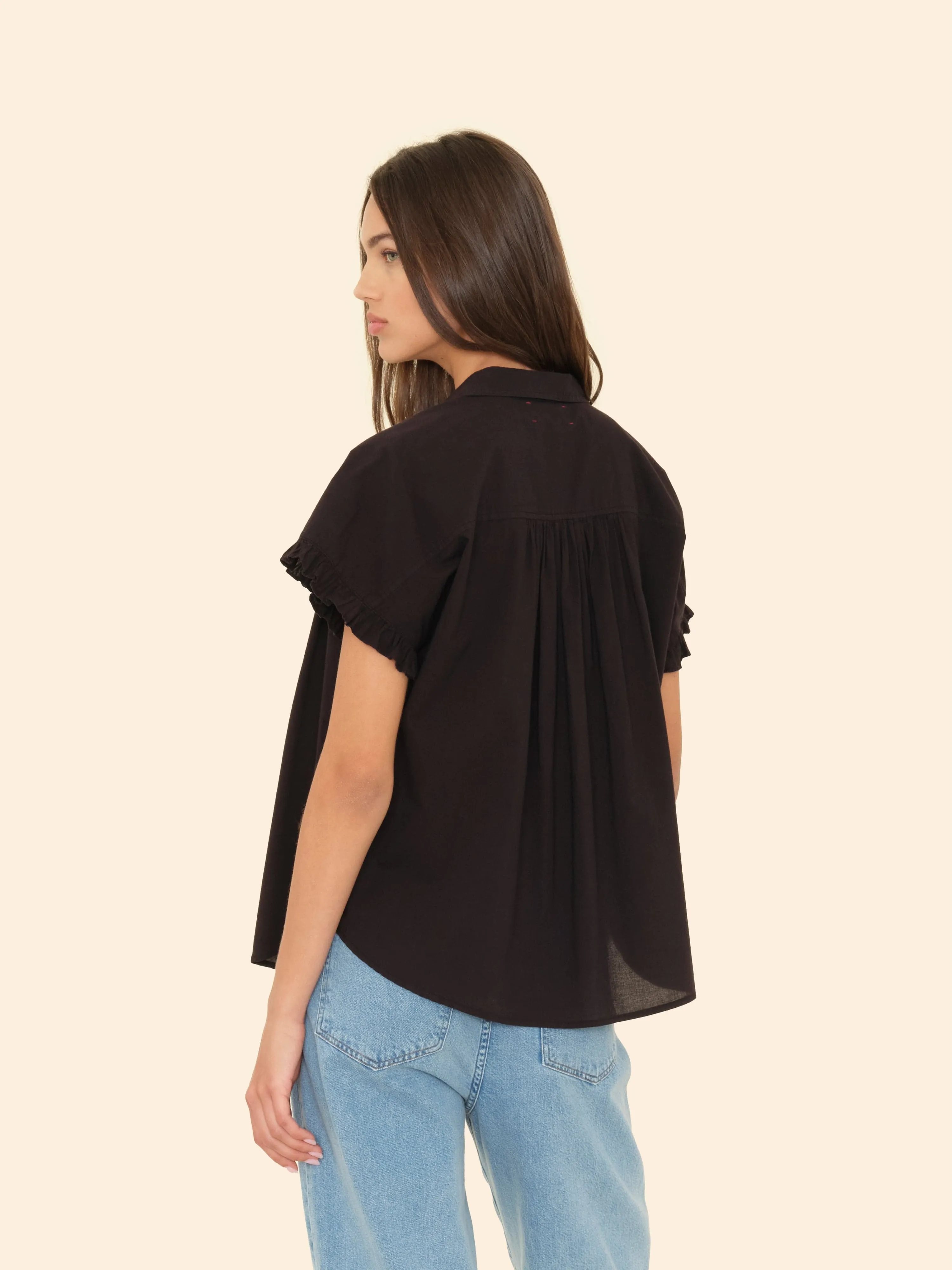 Black Noah Shirt sold by XiRENA product image thumbnail 2