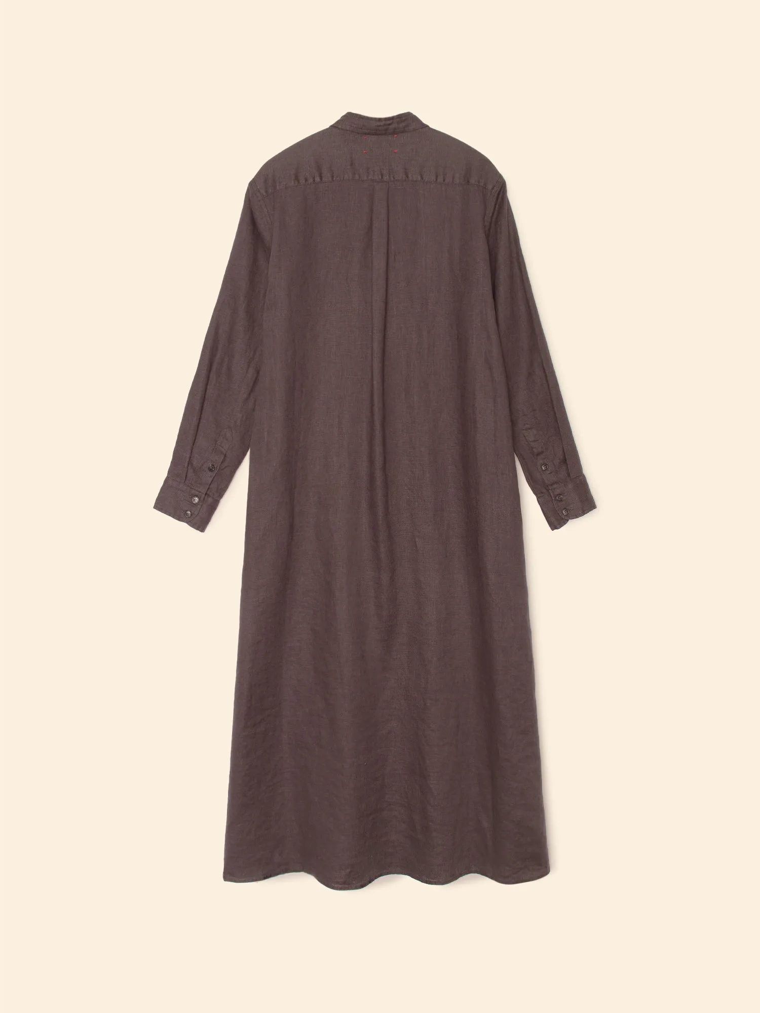 Black Quartz Boden Linen Dress sold by XiRENA product image thumbnail 4