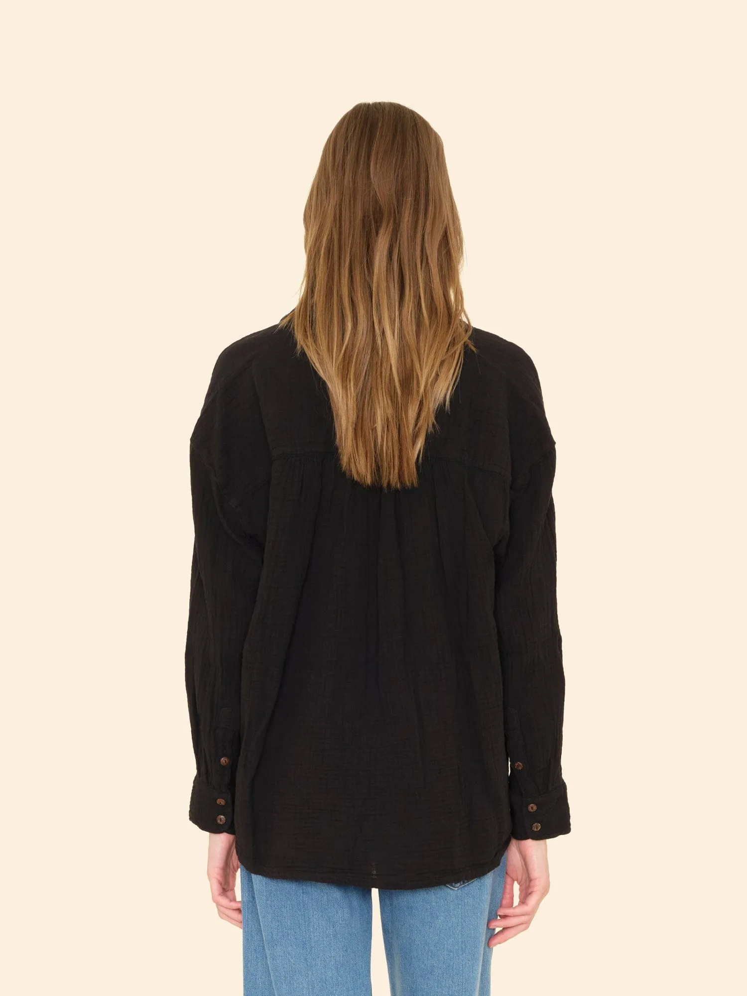 Black Tyler Shirt sold by XiRENA product image thumbnail 2
