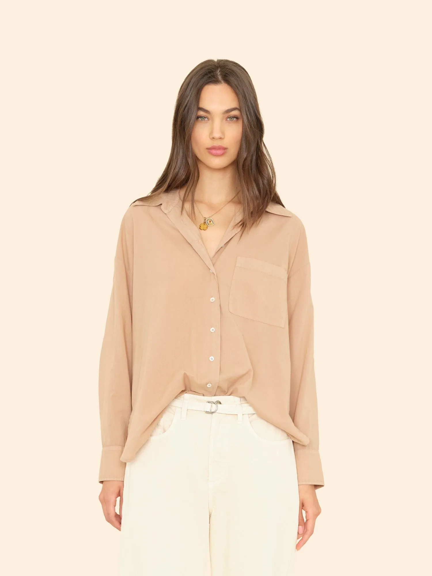 Hazelnut Sydney Shirt sold by XiRENA product image thumbnail 2