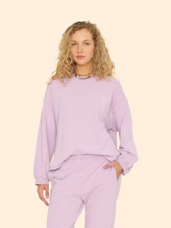 Pink Seasalt Honor Terry Sweatshirt made by XiRENA