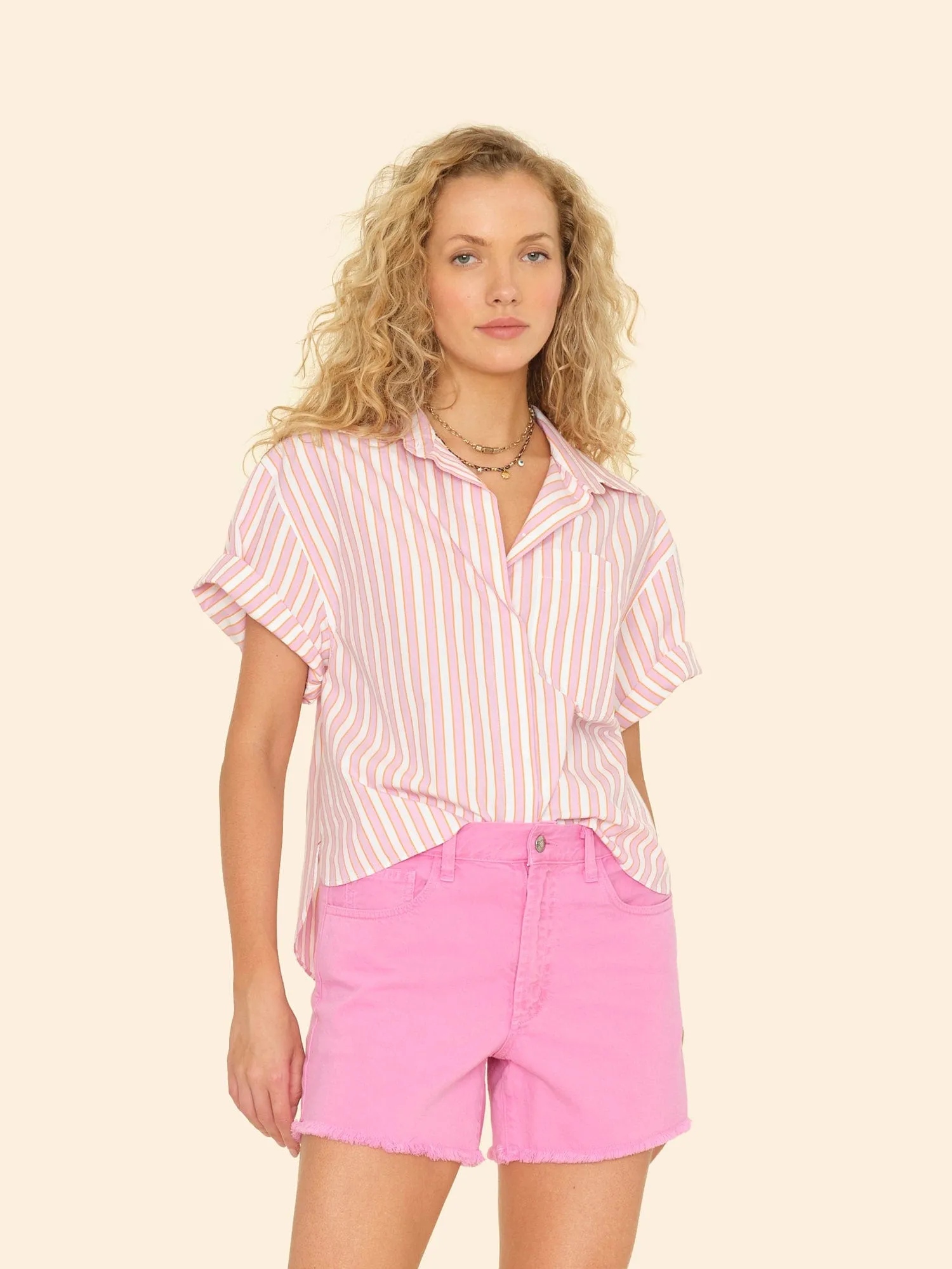 Pink Sorbet Drake Shirt sold by XiRENA