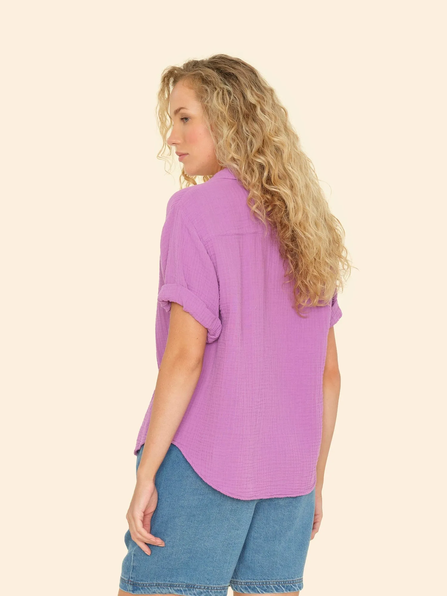 Purple Orchid Cruz Top sold by XiRENA product image thumbnail 2