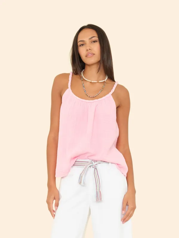 Rose Mallow Brandi Top made by XiRENA