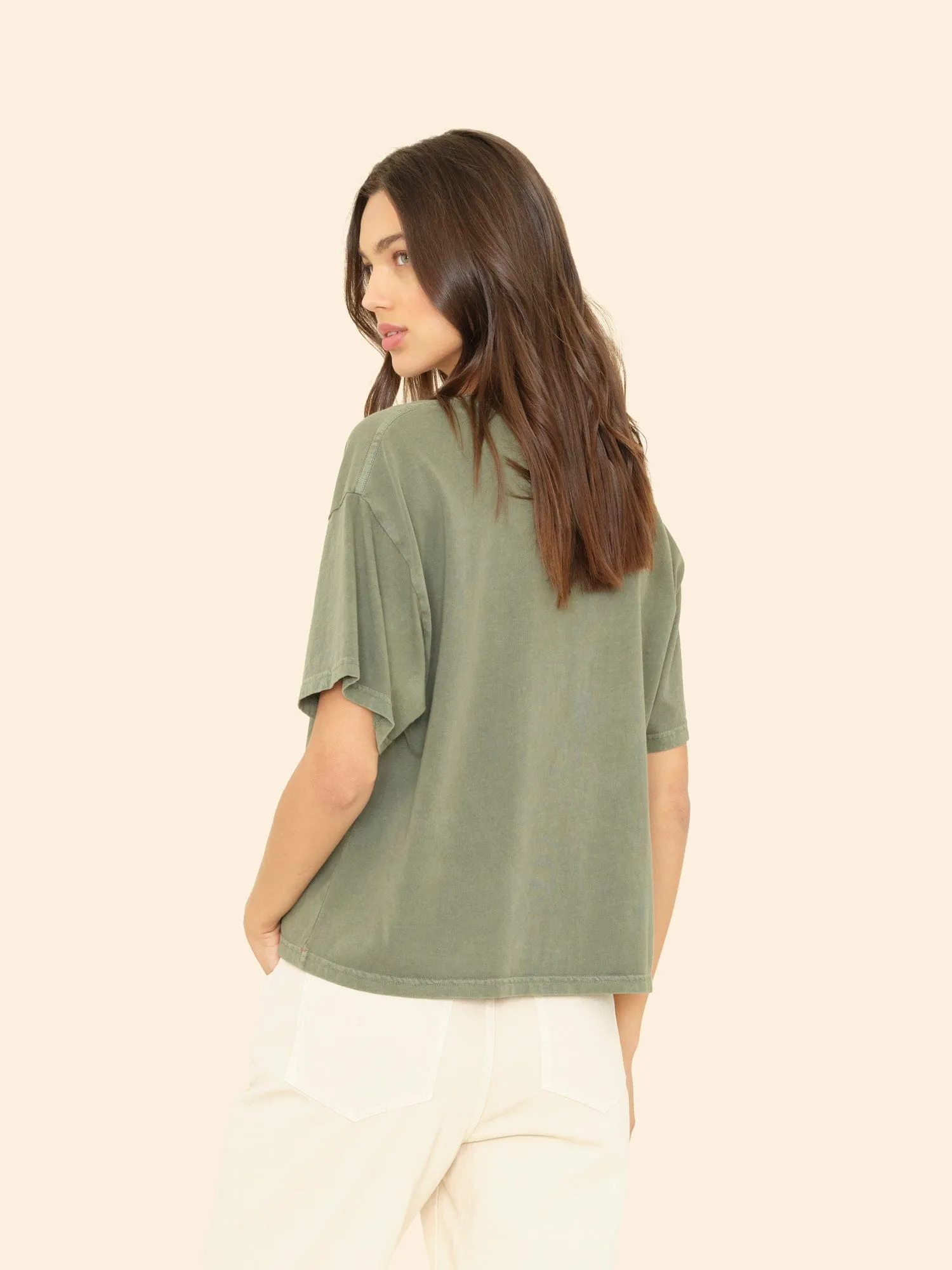 Vintage Seagrass Palmer Tee sold by XiRENA product image thumbnail 2