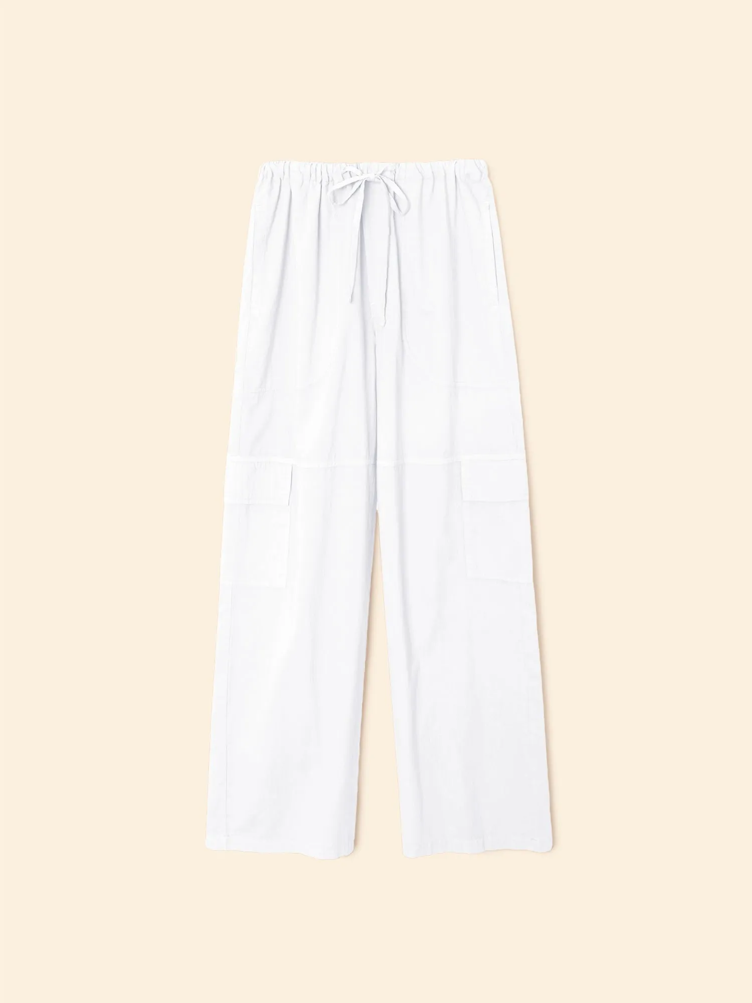 White Cargo Pant sold by XiRENA