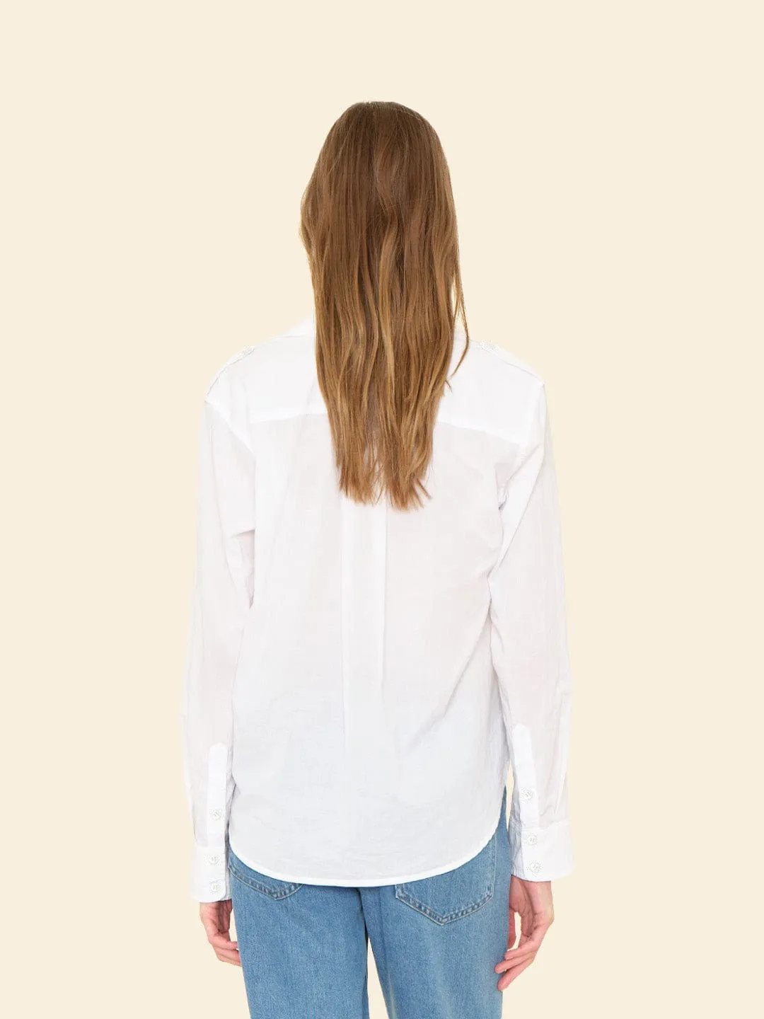 White Phoebe Shirt sold by XiRENA product image thumbnail 2