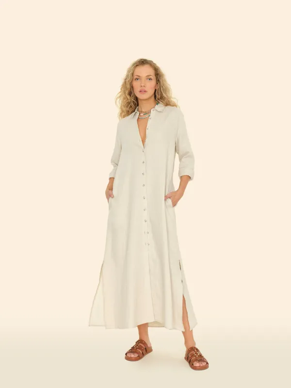Winds Boden Linen Dress made by XiRENA