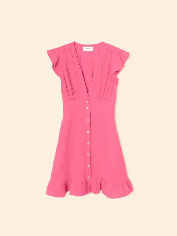 Hot Pink Dalton Dress made by XiRENA