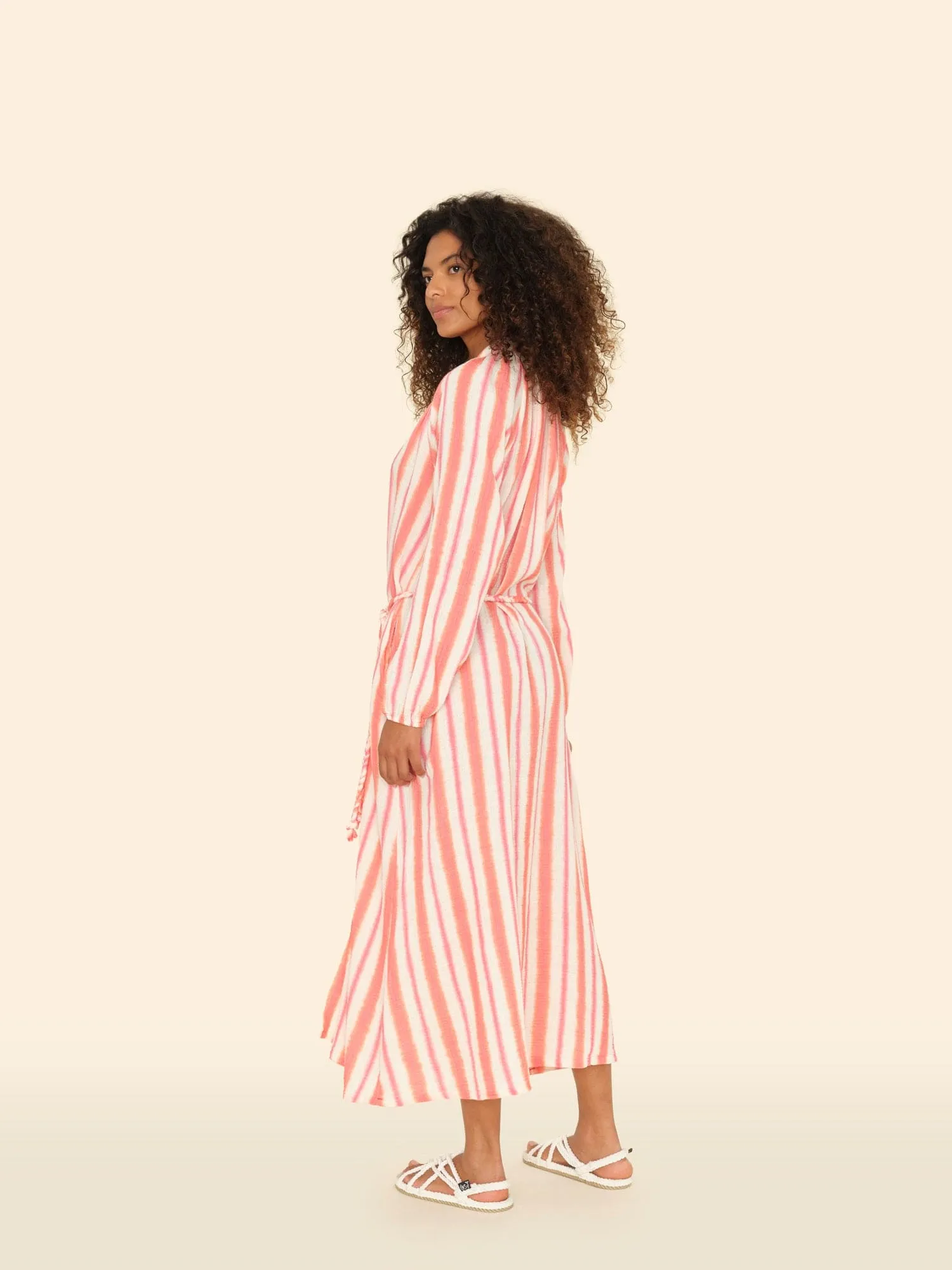 Sunset Pink Alicia Dress sold by XiRENA product image thumbnail 3