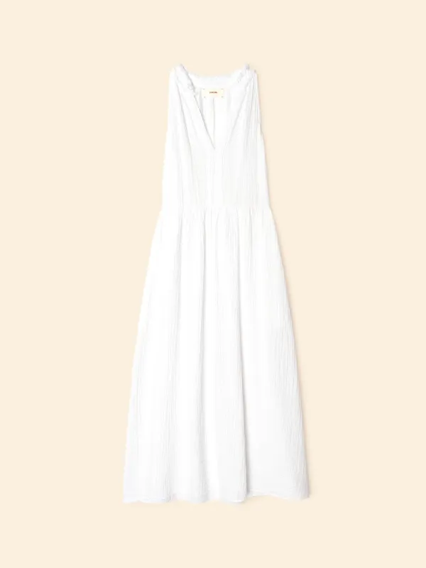 White Liza Dress made by XiRENA