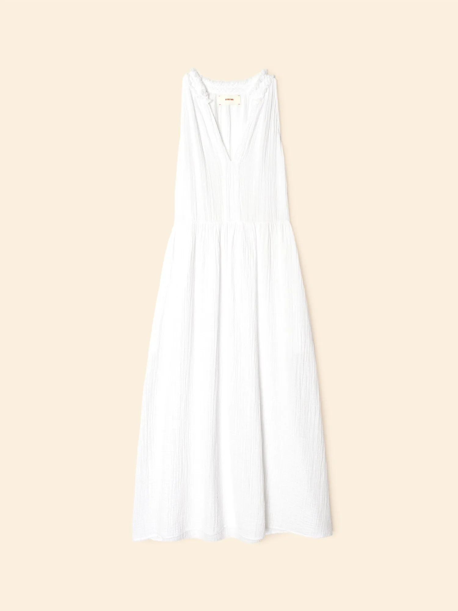 White Liza Dress sold by XiRENA