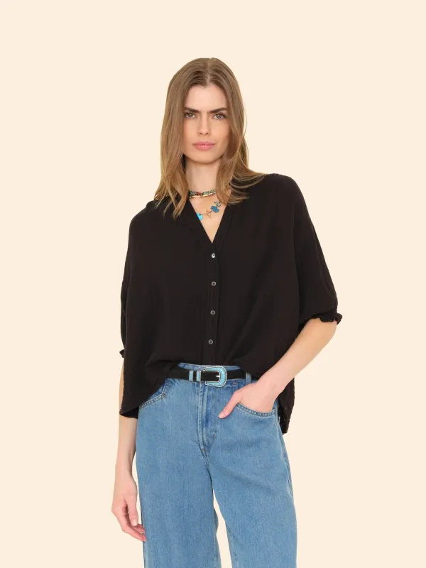 Black Alyss Shirt made by XiRENA