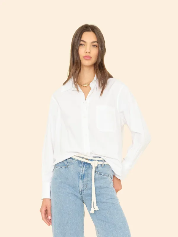 White Monroe Shirt made by XiRENA
