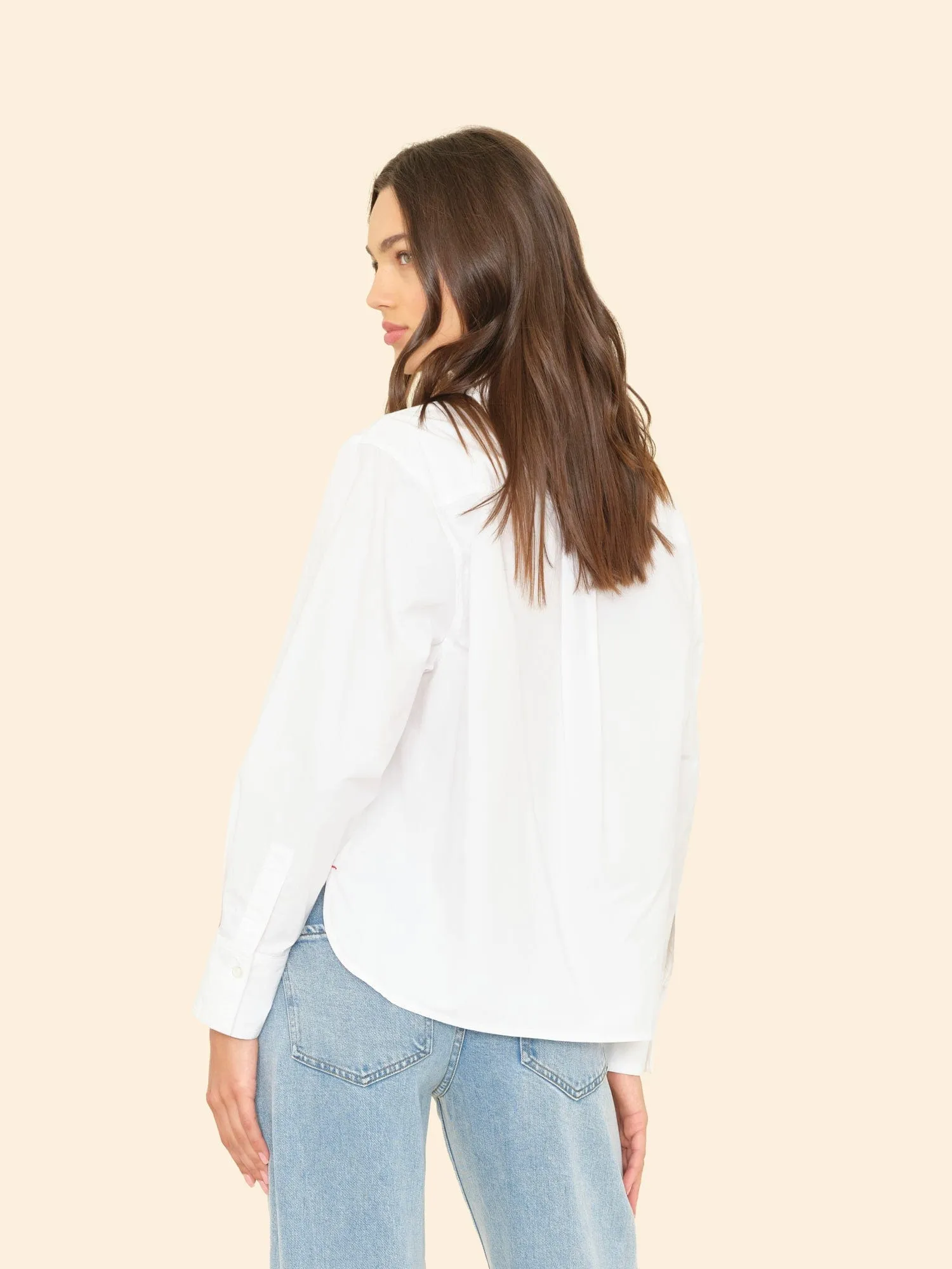 White Monroe Shirt sold by XiRENA product image thumbnail 3