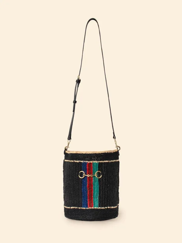A Point Etc Soa Black Bucket Bag made by XiRENA