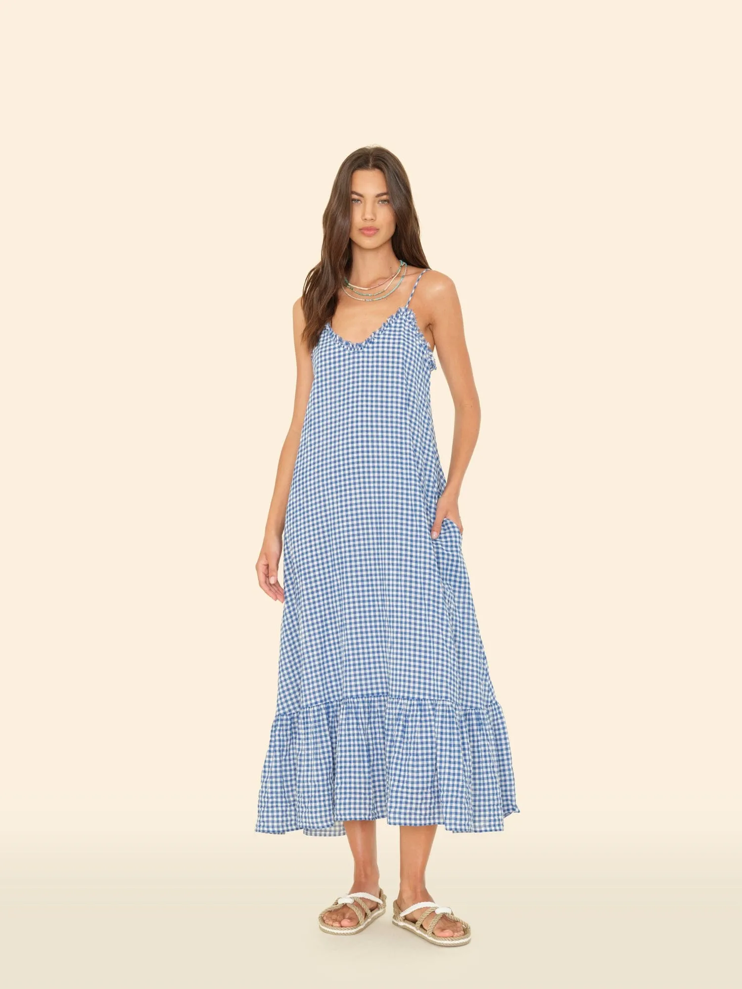 Atlantic Blue Taytum Dress sold by XiRENA