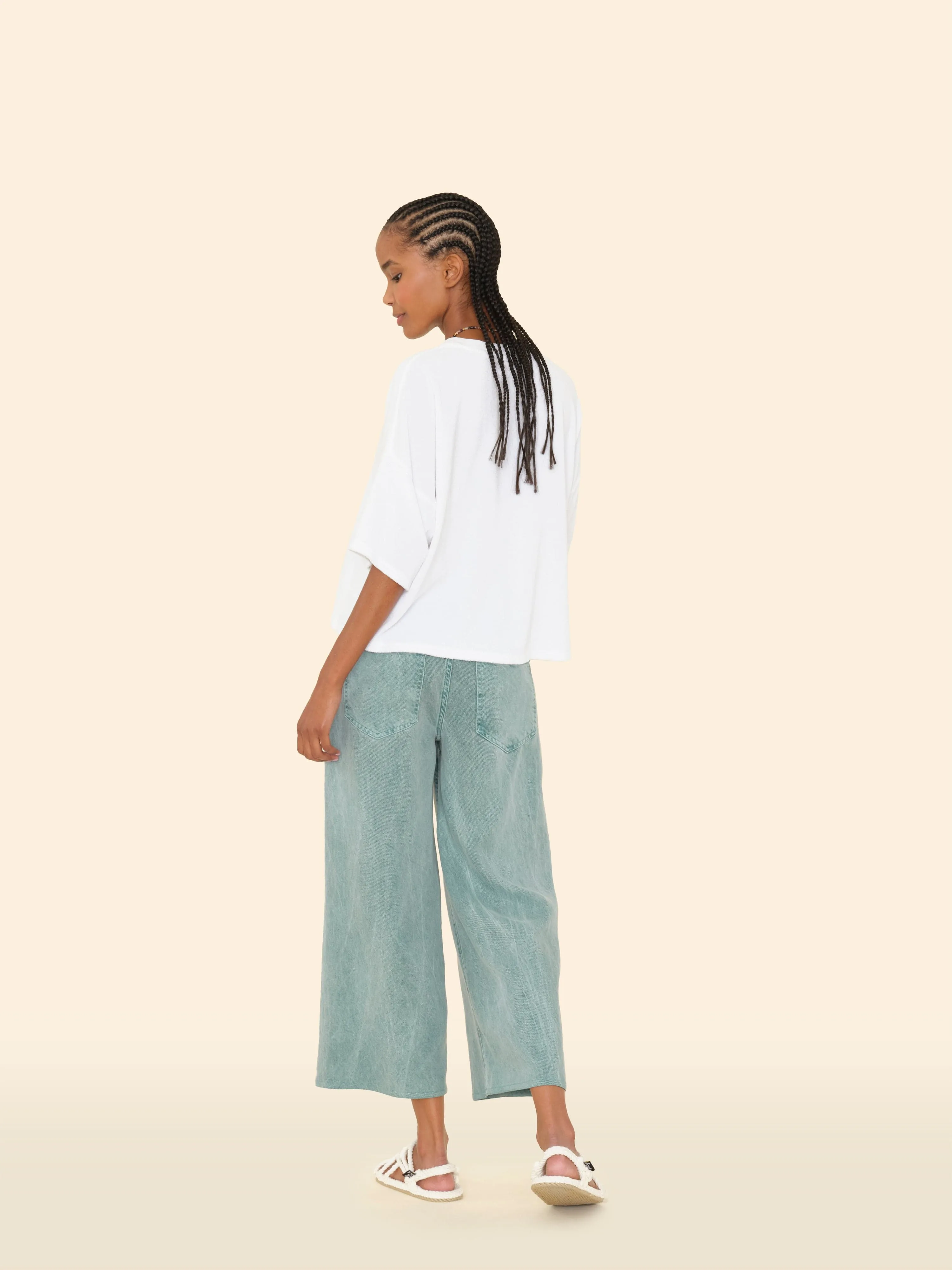 Mineral Green Rianne Denim Pant sold by XiRENA product image thumbnail 2