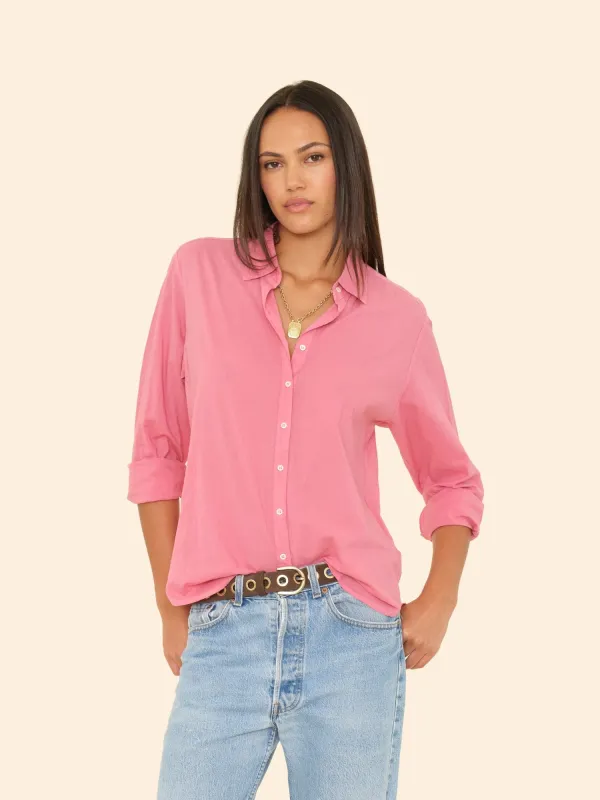 Tea Rose Beau Shirt made by XiRENA