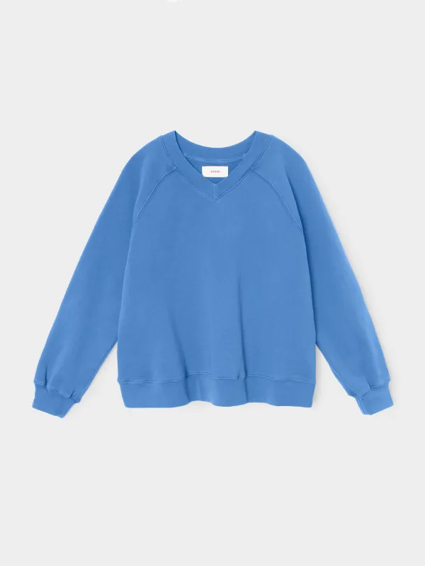 Storm Blue Brit Sweatshirt made by XiRENA
