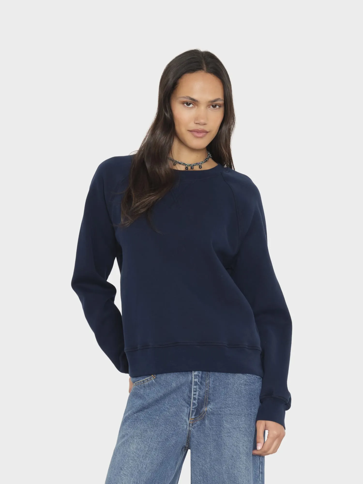 Navy Marathon Sweatshirt sold by XiRENA