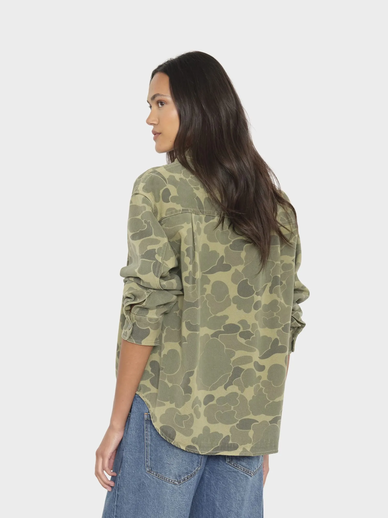 Camo Green Gia Shirt sold by XiRENA product image thumbnail 3